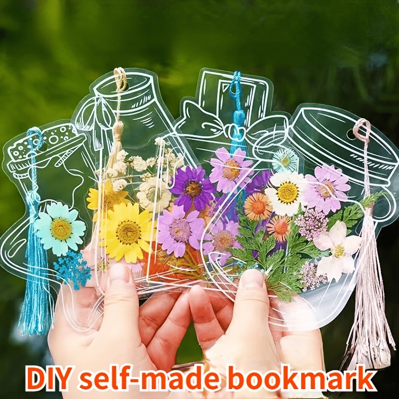 علامات مرجعية مصنوعة من الزهور - مراجعة Dried Flower Bookmark وسعره